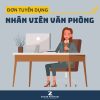 Kỹ sư văn phòng công ty bảo hiểm