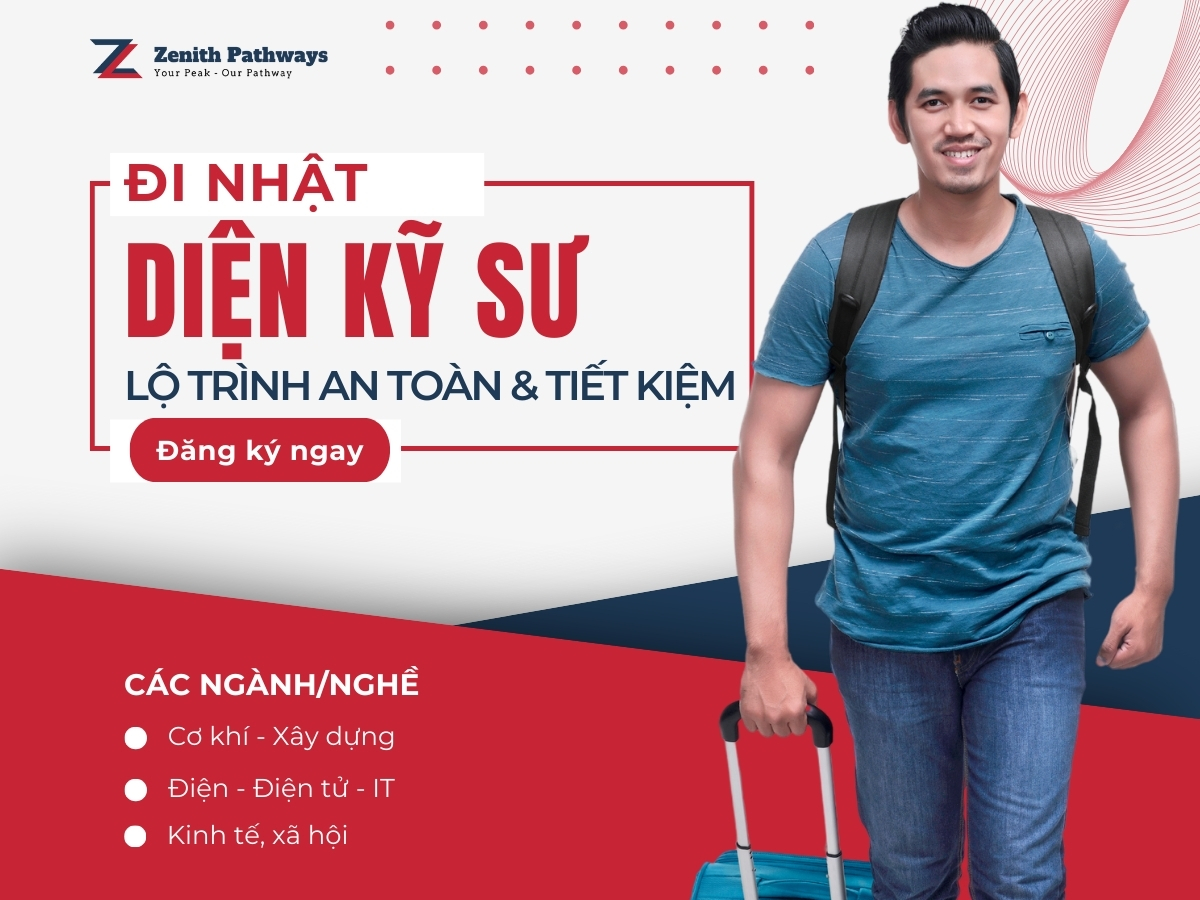 Tuyển kỹ sư cơ khí đi Nhật – Lộ trình an toàn, hỗ trợ toàn diện